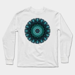 Fractal Mandala Long Sleeve T-Shirt